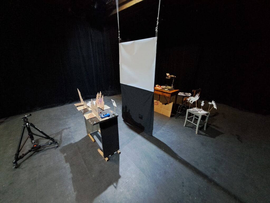 Spectacle La Coulobre - le dispositif
